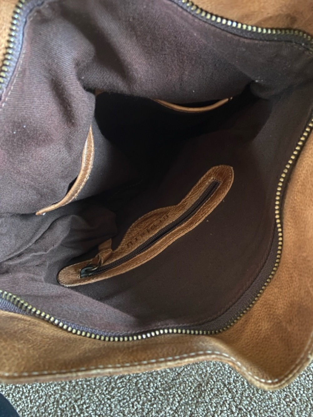 Bed Stu Howie Backpack 100% Leather Rustic CHESTNUT BACKPACK - Picture 6 of 7